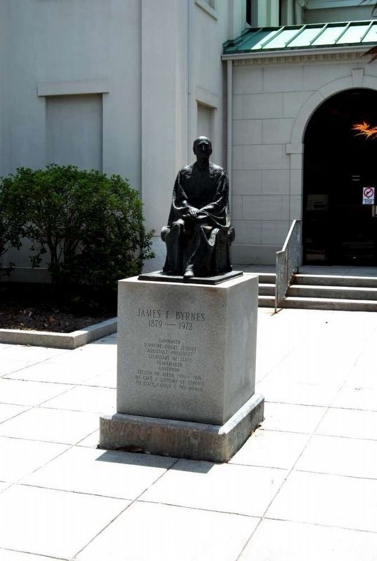 James F. Byrnes Monument. Click for full size. James F. Byrnes Monument image. Click for full size.