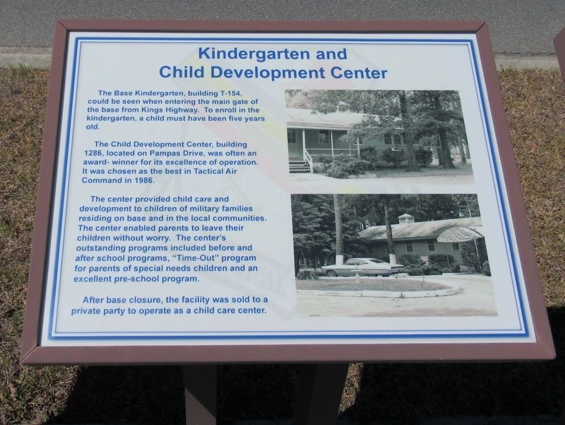 Kindergarten and Child Development Center Marker. Click for full size. Kindergarten and Child Development Center Marker image. Click for full size.