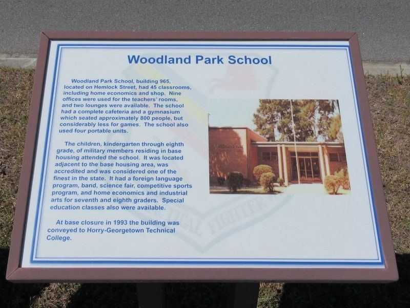 Woodland Park School Marker. Click for full size. Woodland Park School Marker image. Click for full size.