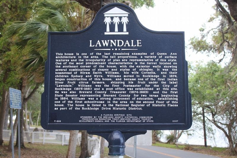 Lawndale Marker image. Click for full size.