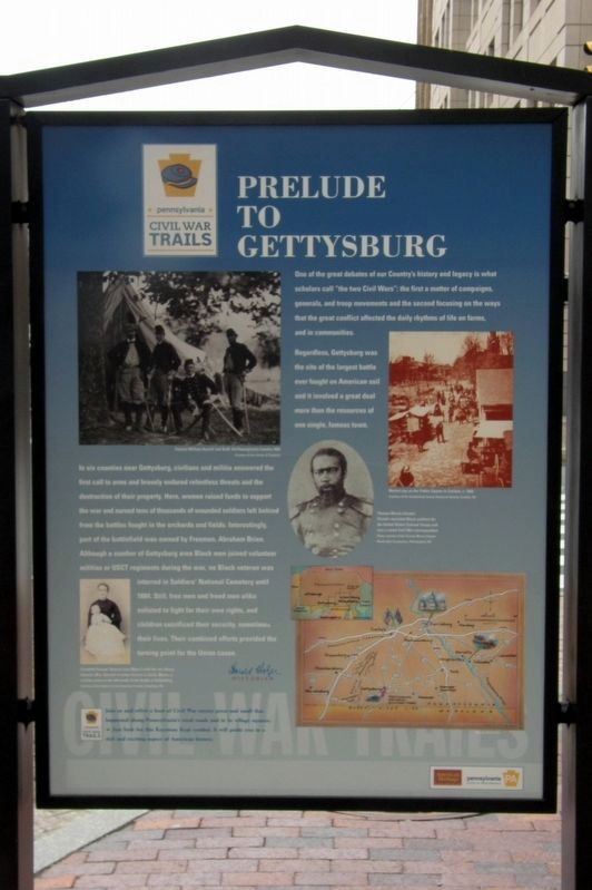 Prelude To Gettysburg Marker image. Click for full size.