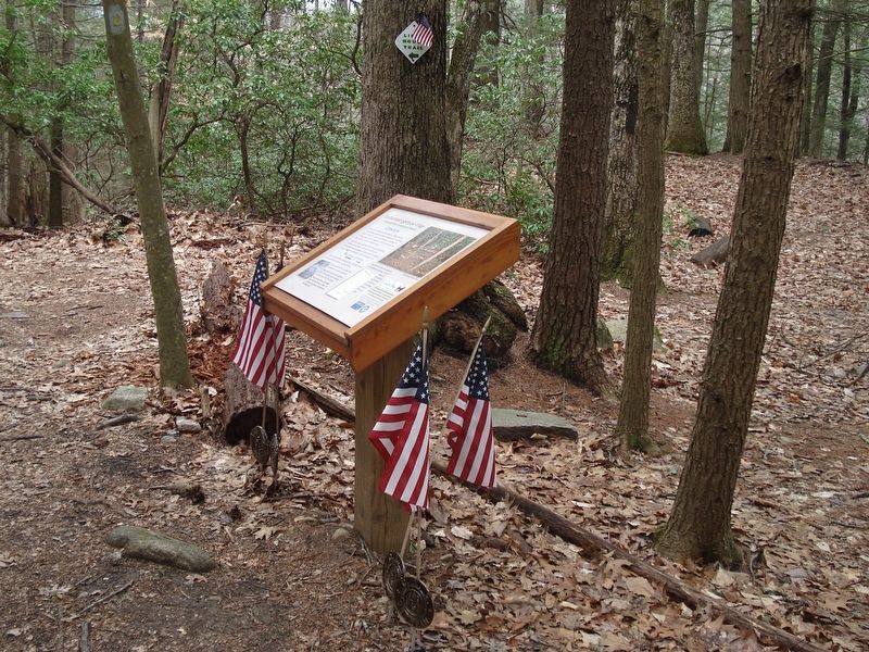Barkhamsted Lighthouse Village Cemetery Marker. Click for full size. Barkhamsted Lighthouse Village Cemetery Marker image. Click for full size.