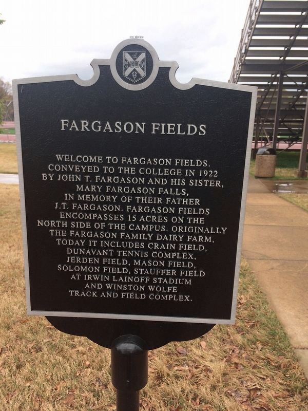 Fargason Fields Marker. Click for full size. Fargason Fields Marker image. Click for full size.