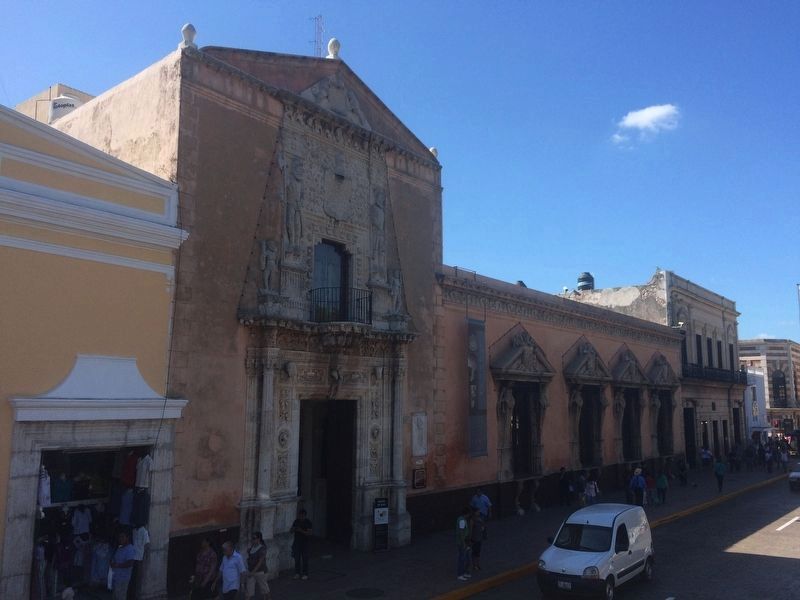 The House of Montejo, seen towards the west. image. Click for full size.