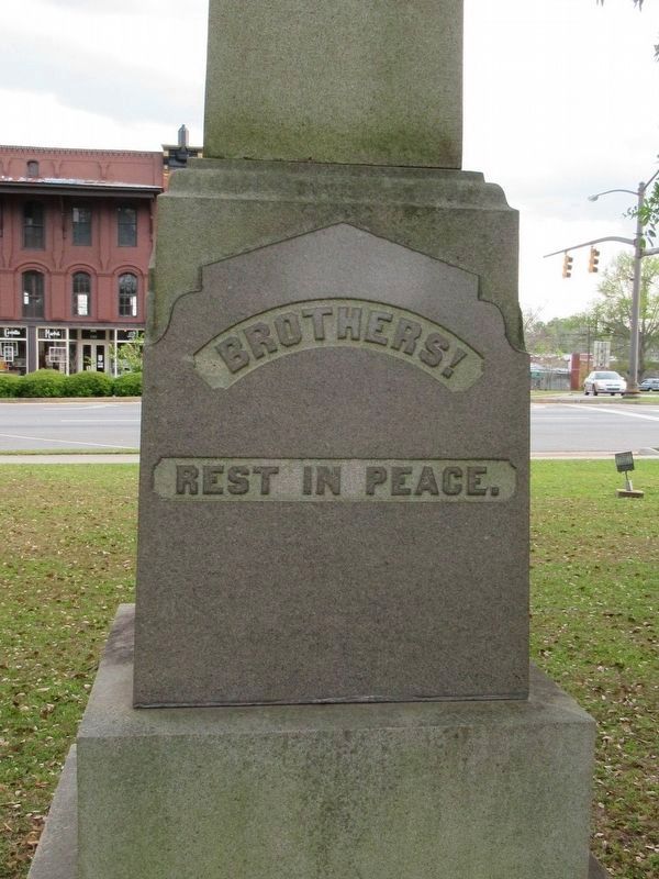 Our Confederate Dead Monument image. Click for full size.