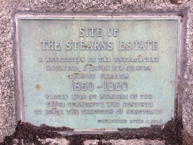 Stearns Estate Marker image. Click for full size.