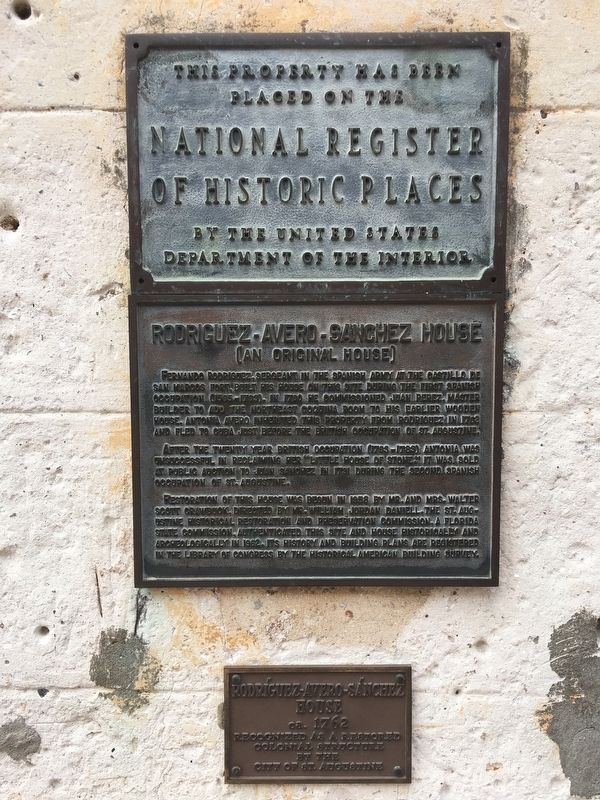 Rodriquez~Avero~Sanchez House Marker. Click for full size. Rodriquez~Avero~Sanchez House Marker image. Click for full size.