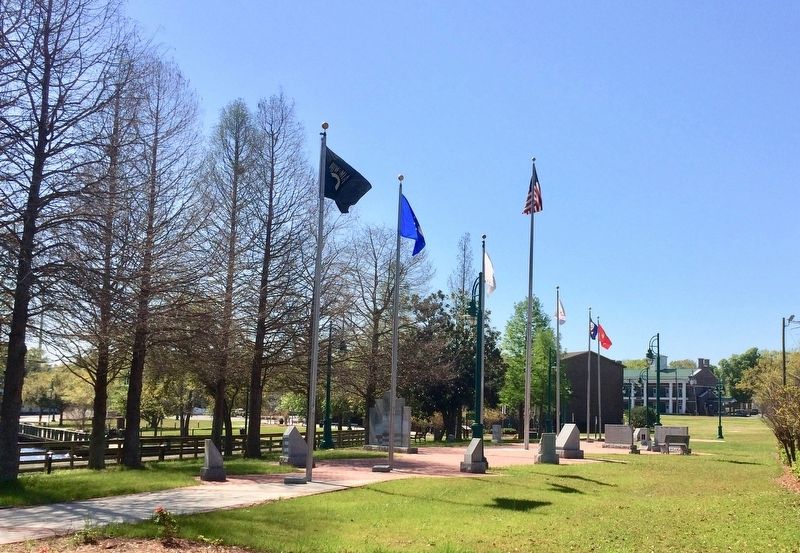 Monument is the furthest one on left at this memorial park. image. Click for full size.