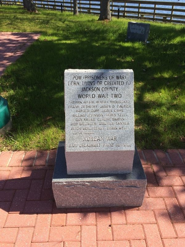 POW (Prisoners of War) Monument near Escatawpa River. image. Click for full size.