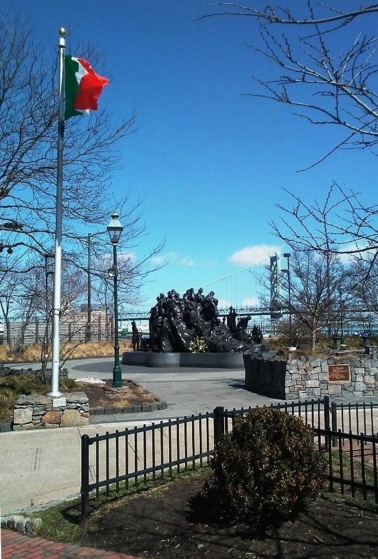 The Irish Memorial / Leacht Cuimhneachin na nGael image. Click for full size.