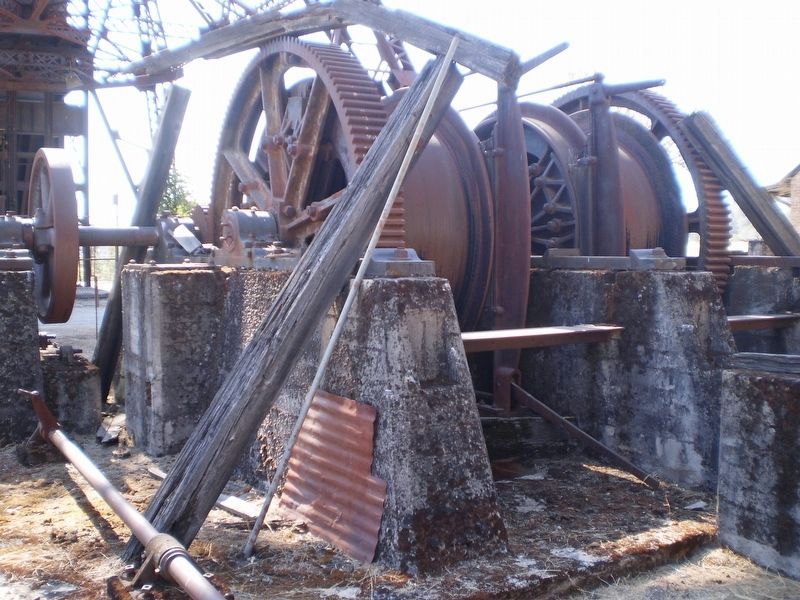 Kennedy Mine Cable reels image. Click for full size.