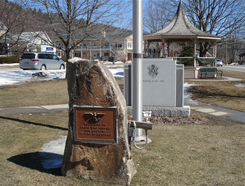 A second Veteran’s Memorial Park marker image. Click for full size.
