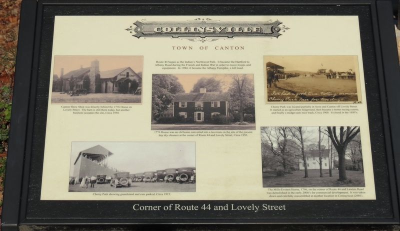 Collinsville, Town of Canton Marker image. Click for full size.