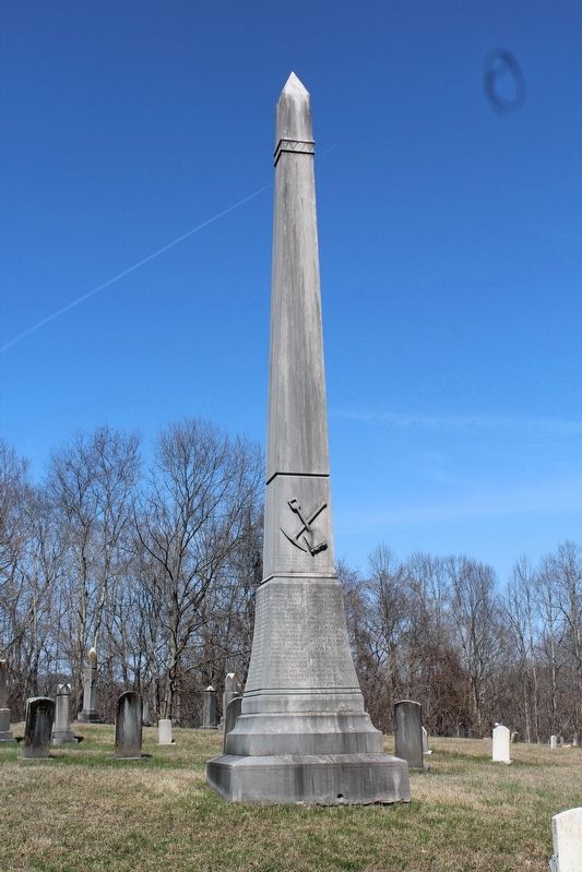 Fraterville Disaster Monument - Leach Cemetery image. Click for full size.