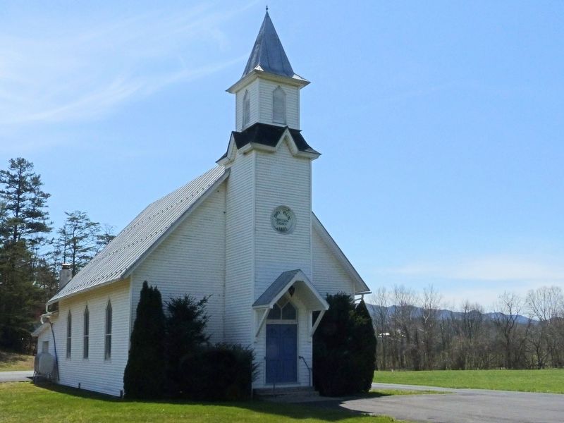 Dry Run Christian Church, 1921 image. Click for full size.