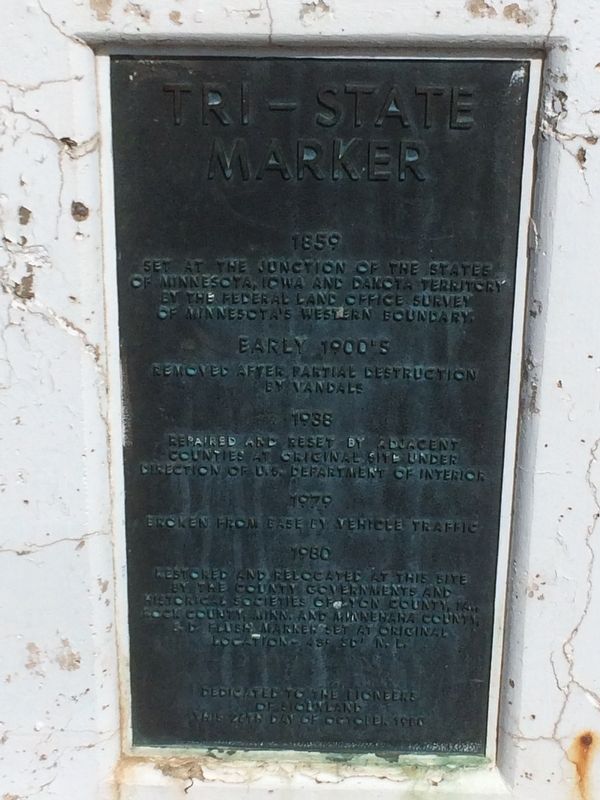 Tri-State Marker Marker image. Click for full size.