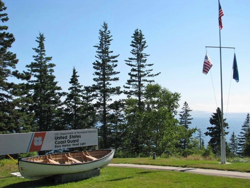 Bass Harbor Head Light Station Entrance image. Click for full size.