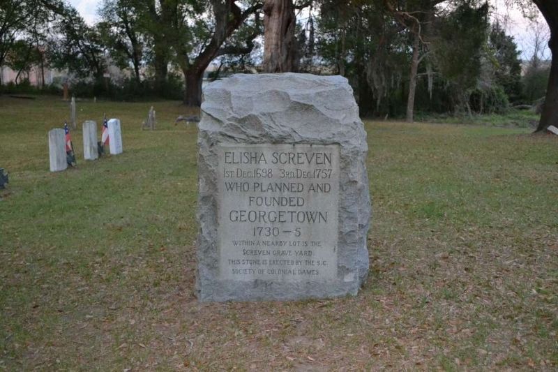 Elisha Screven Monument image. Click for full size.