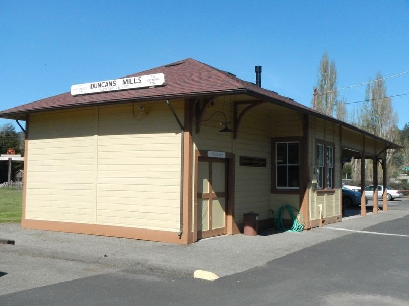 Duncans Mills Depot. Click for full size. Duncans Mills Depot image. Click for full size.