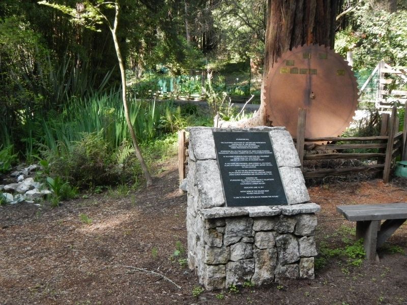 Sturgeons Mill Marker. Click for full size. Sturgeons Mill Marker image. Click for full size.