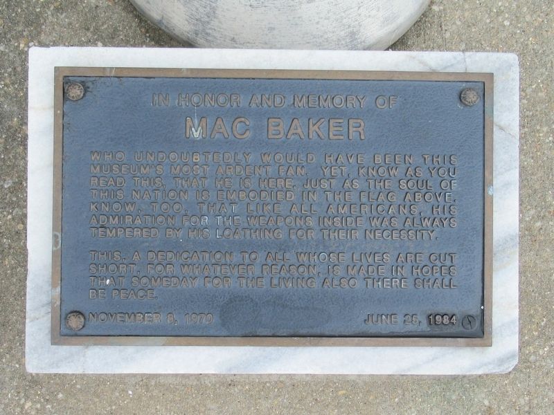 Mac Baker Marker image. Click for full size.