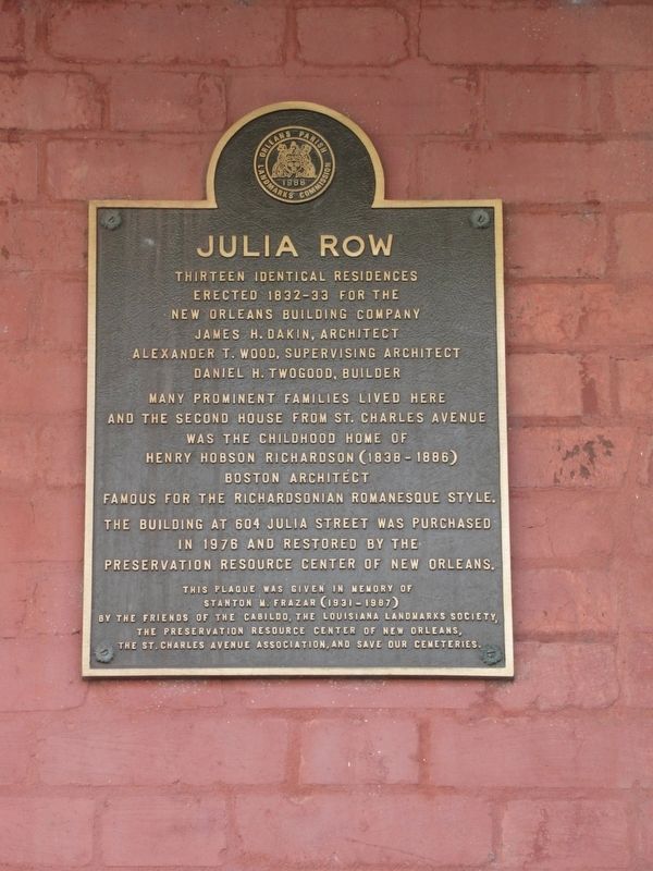 Julia Row Marker image. Click for full size.