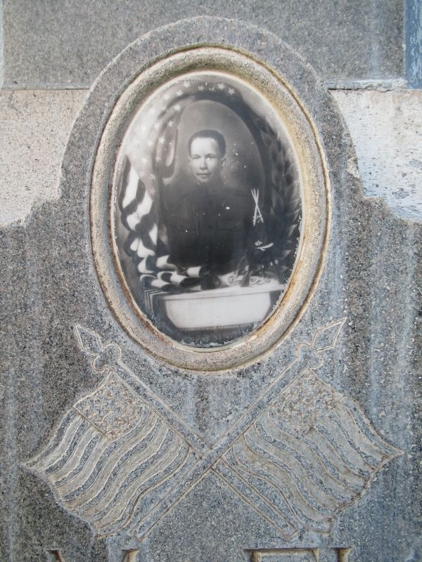Photo of Burt M. Fleming on the Memorial image. Click for full size.