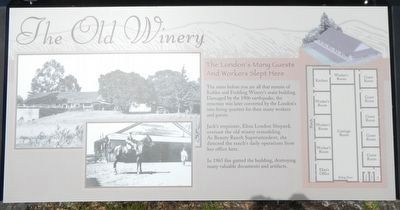 The Old Winery Marker. Click for full size. The Old Winery Marker image. Click for full size.