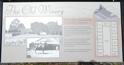 The Old Winery Marker image. Click for full size.