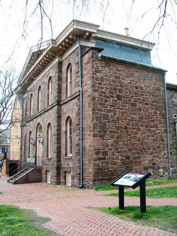 Sheriff's House and County Jail Marker image. Click for full size.