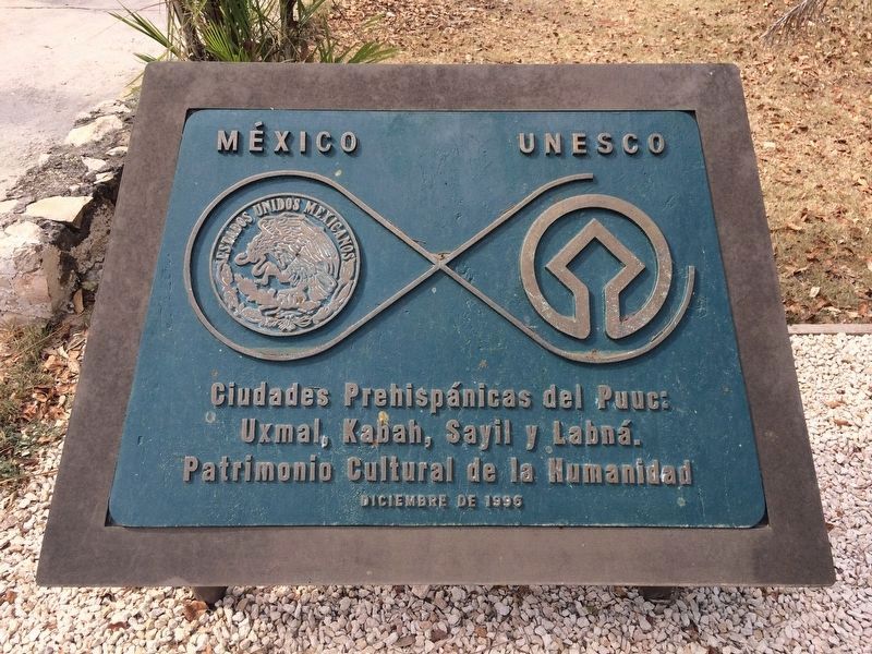 UNESCO World Heritage Site marker to the right of the featured marker. image. Click for full size.