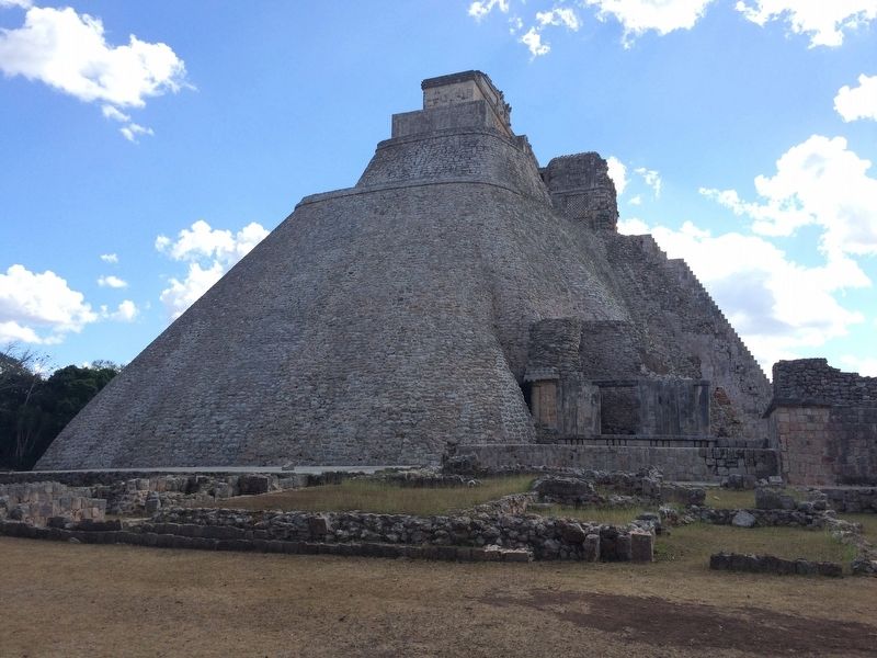 The House of the Magician, seen from the north of the structure towards the south.. Click for full size. The House of the Magician, seen from the north of the structure towards the south. image. Click for full size.