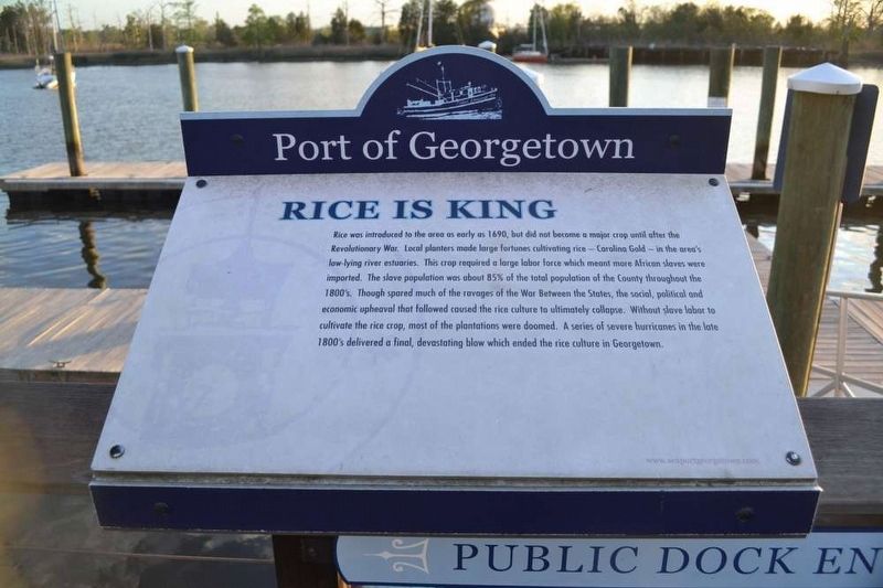 Rice is King Marker. Click for full size. Rice is King Marker image. Click for full size.