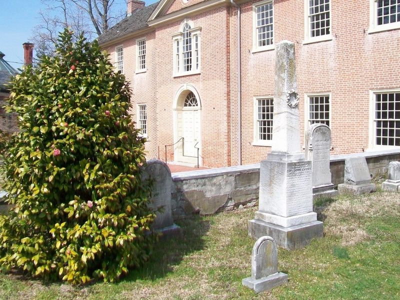 Captain John Evans Monument. Click for full size. Captain John Evans Monument image. Click for full size.
