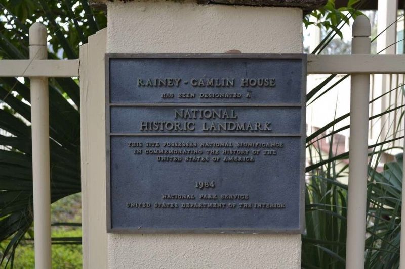 Rainey-Camlin House Marker image. Click for full size.