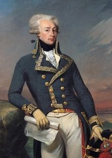 Gilbert du Motier, Marquis de Lafayette. Click for full size. Gilbert du Motier, Marquis de Lafayette image. Click for full size.