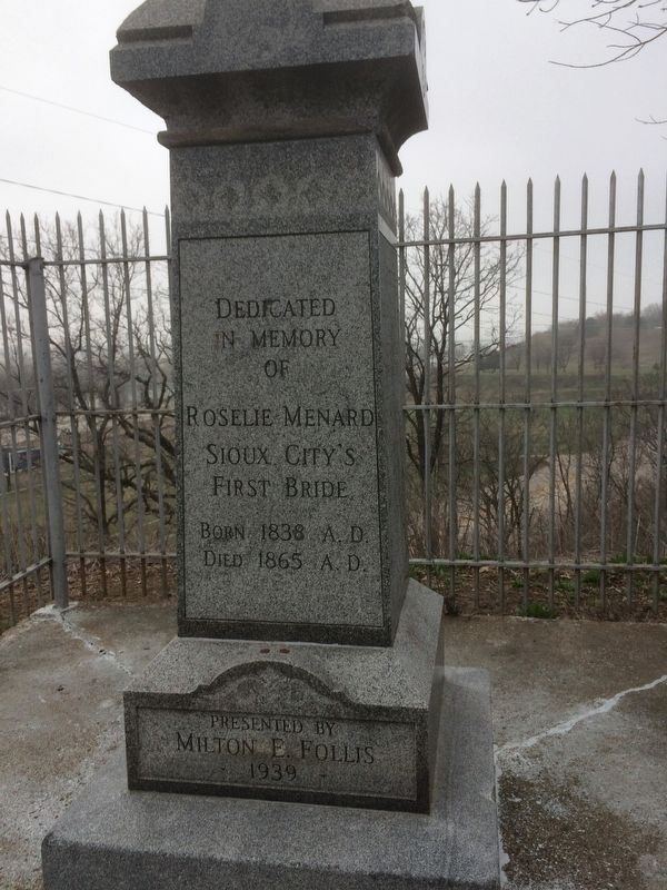 First Bride's Grave Marker. Click for full size. First Bride's Grave Marker image. Click for full size.