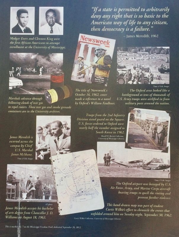 Closeup of photos and captions on rear side. image. Click for full size.