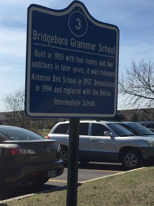 Bridgeboro Grammar School Marker image. Click for full size.