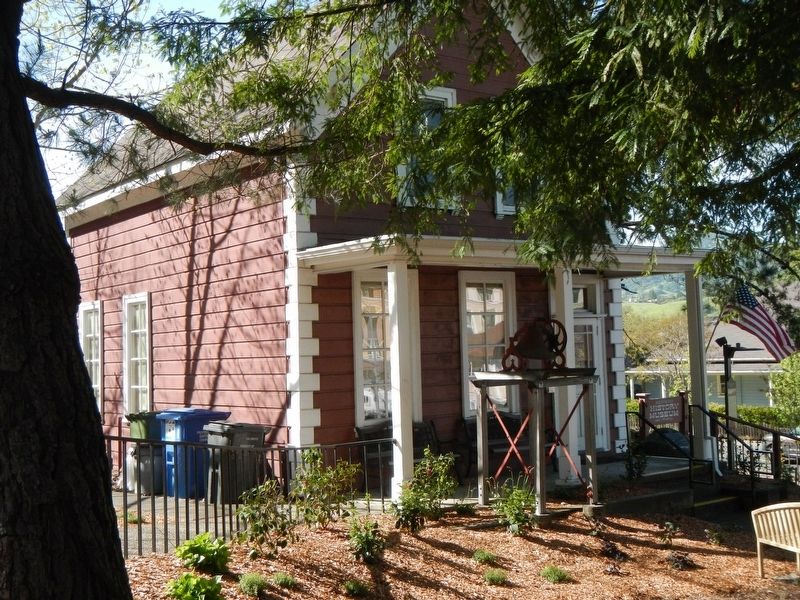 Postmaster's House, now the Novato History Museum image. Click for full size.