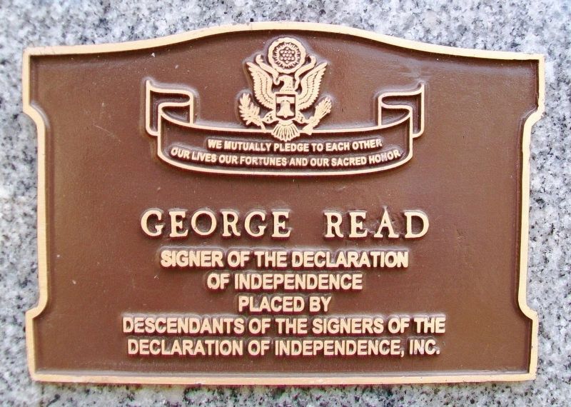 George Read Marker image. Click for full size.