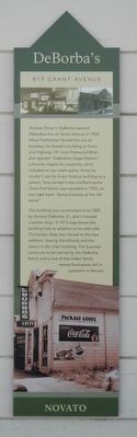 DeBorba's Marker. Click for full size. DeBorba's Marker image. Click for full size.