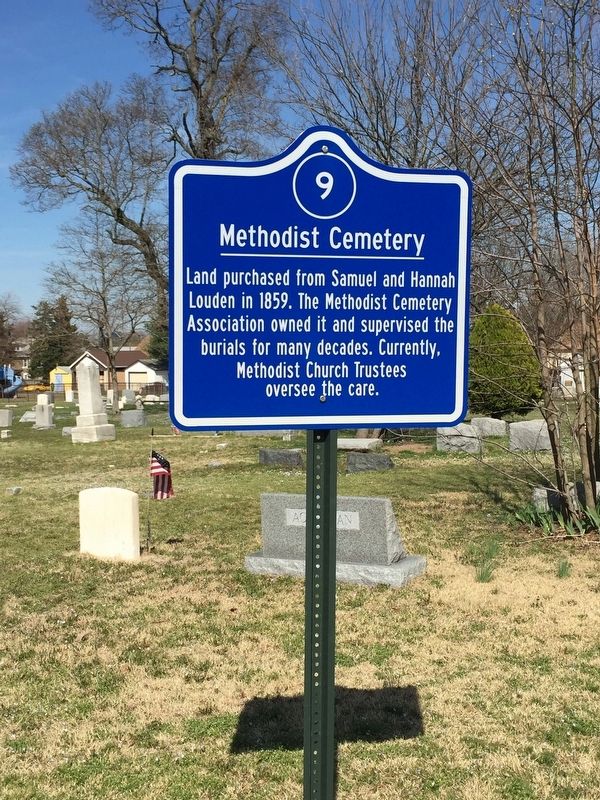 Methodist Cemetery Marker image. Click for full size.