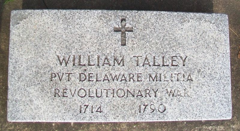 William Talley in The Soldier and Sailor Walk Memorial Marker image. Click for full size.