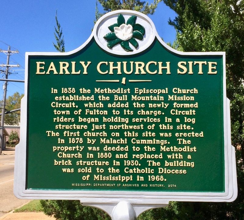 Early Church Site Marker image. Click for full size.