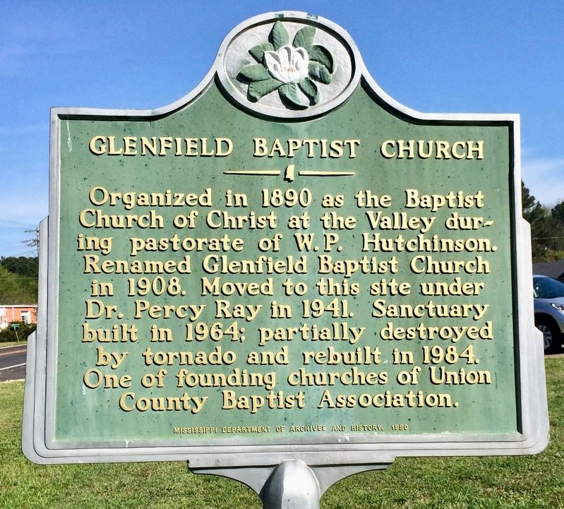 Glenfield Baptist Church Marker image. Click for full size.