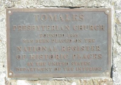 Tomales Presbyterian Church Marker image. Click for full size.