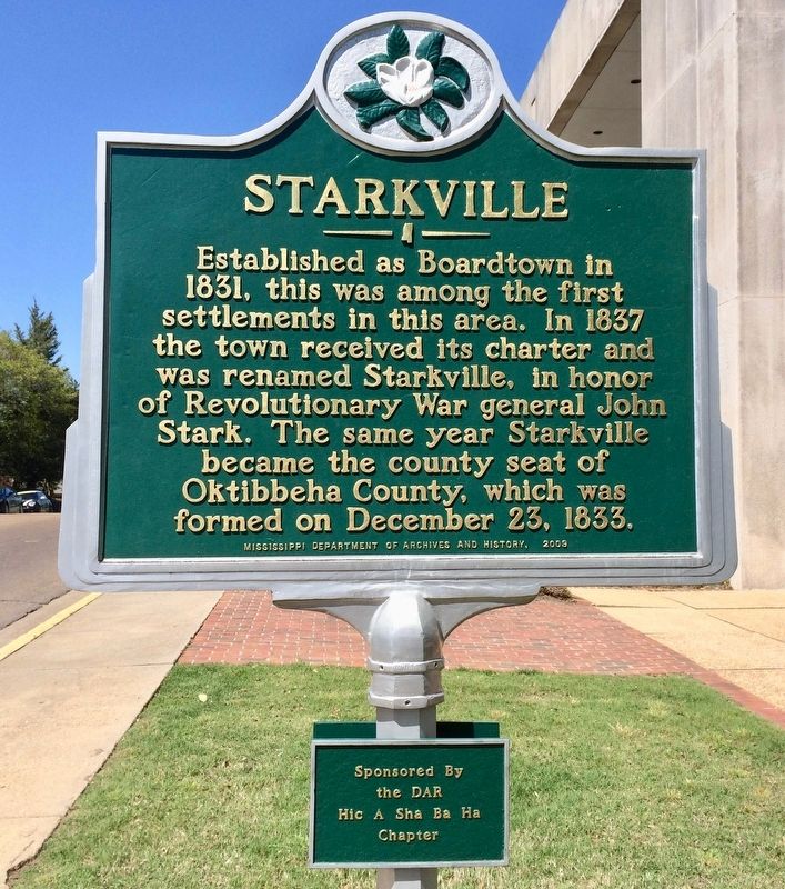 Starkville Marker image. Click for full size.