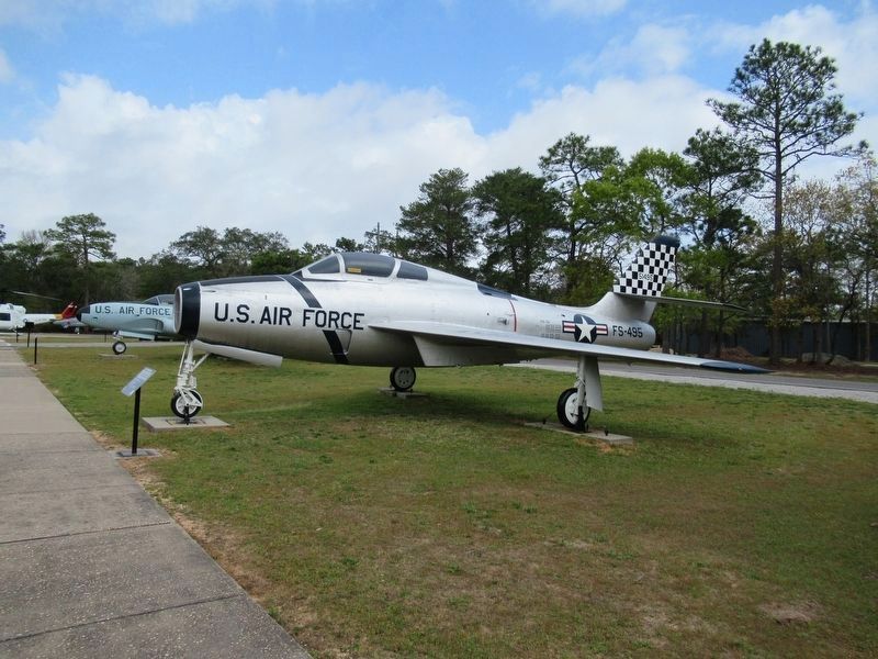 F-84 Thunderstreak image. Click for full size.