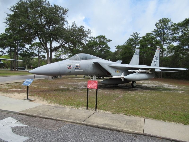 F-15 Eagle & Marker image. Click for full size.